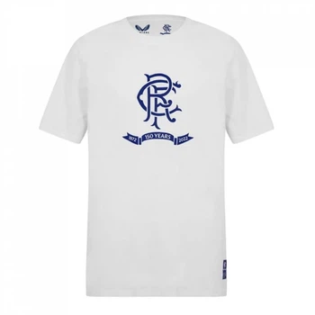 Футболка Castore Sleeve Rangers White, M (46) (11759632)