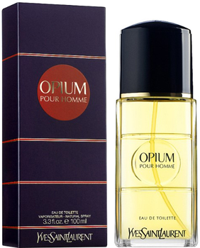 Туалетна вода для чоловіків Yves Saint Laurent Opium Pour Homme 100 мл (3365440025578)