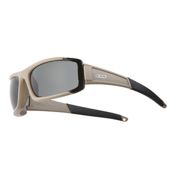 Баллистические, тактические очки ESS CDI MAX с линзами: Прозрачная/ Smoke Gray. Цвет оправы: Terrain Tan.