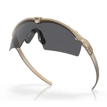 Балістичні окуляри Oakley SI Ballistic M Frame 3.0 Колір лінзи: Smoke Gray. Колір оправ: Dark Bone.