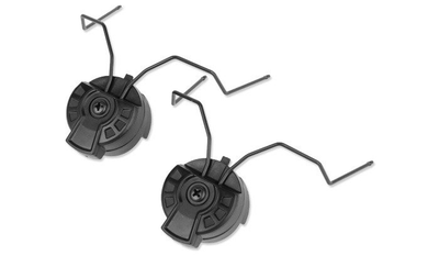 Комплект адаптеров для крепления наушников на направляющие "лыжи" шлема Earmor M11.