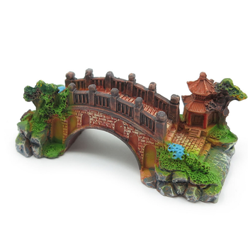 Декорация для аквариума Мост 10x5x5cm 789C