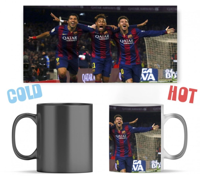 Чашка Хамелеон Барселона Лионель Месси (Football Club Barcelona Lionel Messi) ABC