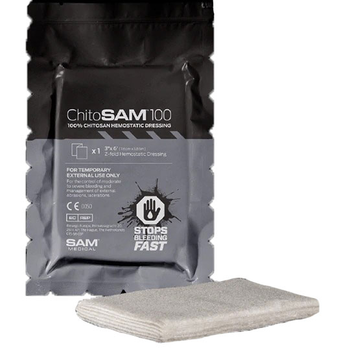 Кровоспинна губка Chito SAM Medical 7.6 см х 1.8 м