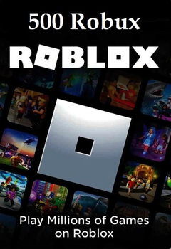Карта пополнения Roblox Gift Card на 500 ROBUX | 6.25$ (USD)