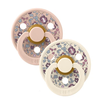 Пустышка BIBS LIBERTY Eloise Blush / Ivory Mix (6-18 мес.)