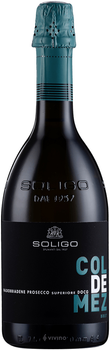 Вино ігристе Soligo Col de Mez Prosecco Valdobbiadene Brut біле брют 11% 0.75 л (8008170000594)
