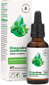 Краплі ефірної олії орегано Aura Herbals Oregadrop 30 мл (5902479610634)