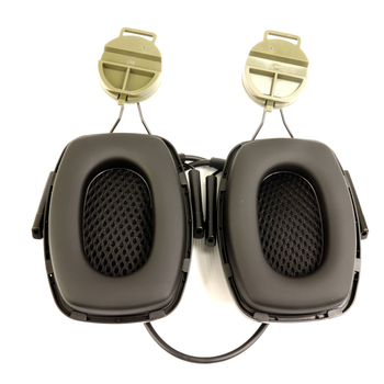 Тактичні активні навушники Howard Leight Impact sport з кріпленням/адаптером до шолома/каски хаки