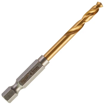 Сверло по металлу Milwaukee RedHEX HSS-G TiN 4.5 мм 10 шт (4932478179)