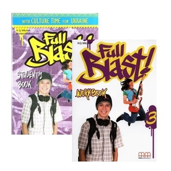 Комплект учебник + тетрадь Full Blast 3 student's Book + workbook (9786180508253) MM Publications