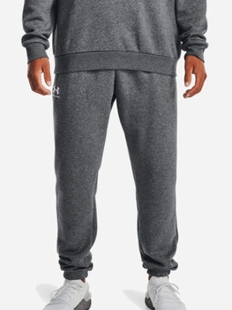 Спортивні штани на флісі чоловічі Under Armour UA Icon Fleece Jogger 1373882-012 S Сірі (196039157232)