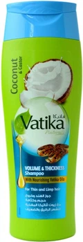 Шампунь З Кокосом Рицинова Олія Dabur Vatika 400 Мл