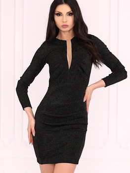 Плаття жіноче Merribel Aporva XL Чорне (5907621601454)