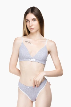 Комплект белья женский SOLMAZ D843 One Size Серый