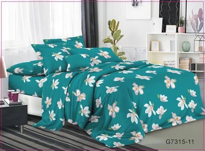 Двоспальний комплект постільної білизни Vital - Textile Бязь 3D Premium 180х220 см (BP2-248)