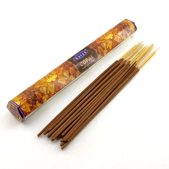 Благовоние Copal Satya 20шт/уп. Аромапалочки Янтарь (34268)