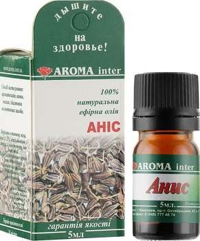 Эфирное масло "Анис" - Aroma Inter 10ml (5ml, 10ml) (959781-1220343-2)
