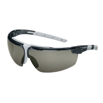 Захисні незапотіваючі протиударні окуляри uvex i-3 сірі (9190281)