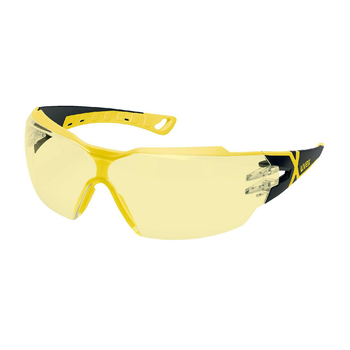 Захисні протиударні незапотіваючі окуляри uvex Pheos cx2 жовті (9198285)