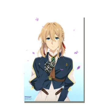 Постер плакат аниме Вайолет Эвергарден Violet Evergarden 42х29 см А3 (poster_0310)