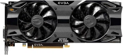 Відеокарта EVGA RTX 2060 6Gb SC ULTRA BLACK GAMING (06G-P4-2065-KR)