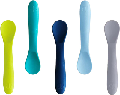 Набір Bbluv Spoon з 5 силіконових ложок Синій (B0190-B)