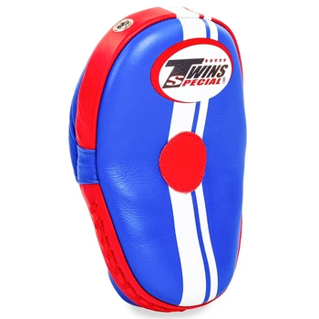Лапа Изогнутая для бокса и единоборств TWINS PML14 27x20x10см 1шт Цвет: Синий