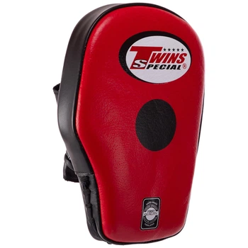 Лапа Прямая для бокса и единоборств TWINS PML-6-L левая 26x16x7см 1шт Цвет: Красный