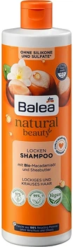 Шампунь для волос с органическим маслом макадамии и маслом ши - Balea Natural Beauty Shampoo Organic Macadamia Oil And Shea Butter 400ml (1167788-177090)