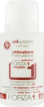 М'який крем-активатор для фарби Color Oil - Punti di Vista Oil System Concept Color Oil Oxi Emulsion Forza1 10Vol 125ml (343431-98092)
