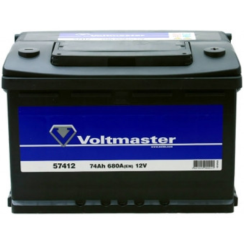 Акумулятор 74Ah-12v VOLTMASTER (Exide) (278х175х190),R,EN680