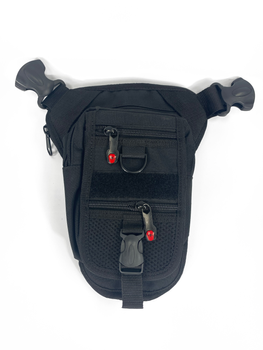 Тактическая поясная ножная сумка для военных со специальным отделением карманом Камуфляж