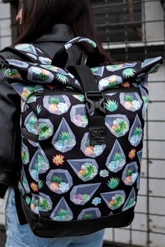 Рюкзак SG Travel bag Кристали Чорний RKTB04084