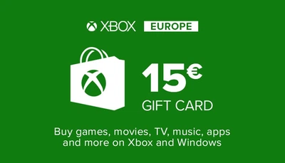 Xbox Gift Card 15€ (Euro area) - Europe
