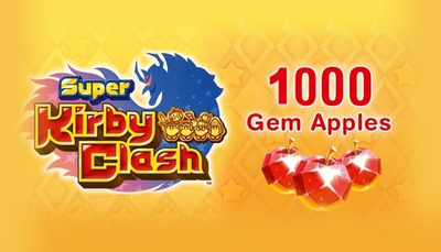 Super Kirby Clash 1000 Gem Apples Switch