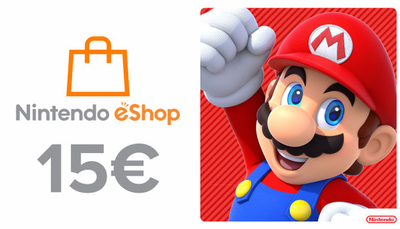 Nintendo eShop Card 15€ - Europe