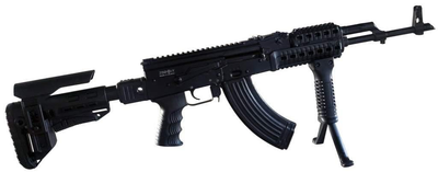 Складная труба приклада DLG Tactical (DLG-147) для АК-47/74/АКМ (черная)