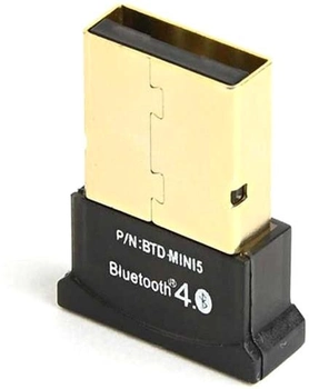 Bluetooth-адаптер Gembird Bluetooth USB Nano V4.0 Class II (BTD-MINI5)