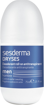 Кульковий дезодорант-антиперспірант Sesderma Dryses для чоловіків 75 мл (8470002075221)
