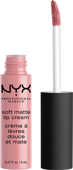 Рідка помада для губ NYX Professional Makeup Soft Matte Lip Cream 06 Istanbul (800897142872)