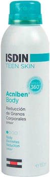 Спрей для тіла Isdin Teen Skin Acniben Body Spray 150 мл (8470001806475)