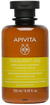 М'який шампунь Apivita для щоденного використання 250 мл (5201279079352)