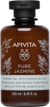 Apivita Pure Jaśminowy żel pod prysznic z olejkami eterycznymi 250 ml (5201279070342)