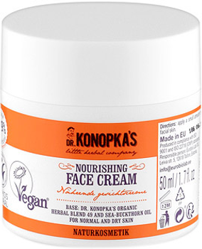 Krem do twarzy Dr. Konopka's Nourishing Face Cream do cery normalnej i suchej 50 ml (4744183019126)
