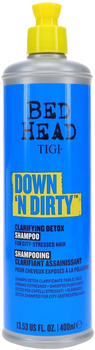 Шампунь-детокс для волос Tigi Bed Head Down 'N Dirty Shampoo 400 мл (615908432572)