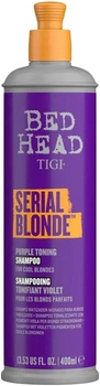 Fioletowy szampon dla blondynek Tigi Bed Head Serial Blonde Purple Toning Shampoo 400 ml (615908432343)