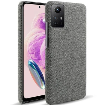 Защитный чехол KSQ Cloth Style для Xiaomi Redmi Note 12S - Grey