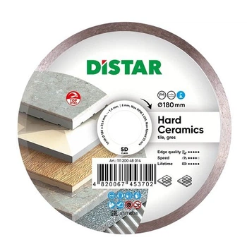 Диск алмазный отрезной Di-Star Hard Ceramics 180x25.4 (11120048014)