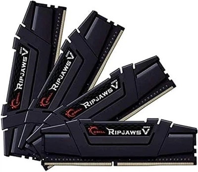 Модуль пам'яті G.Skill DDR4 128Gb (4x32) Ripjaws V 3200MHz (F4-3200C16Q-128GVK) Б/в